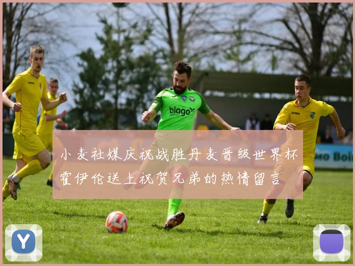 小麦社媒庆祝战胜丹麦晋级世界杯霍伊伦送上祝贺兄弟的热情留言