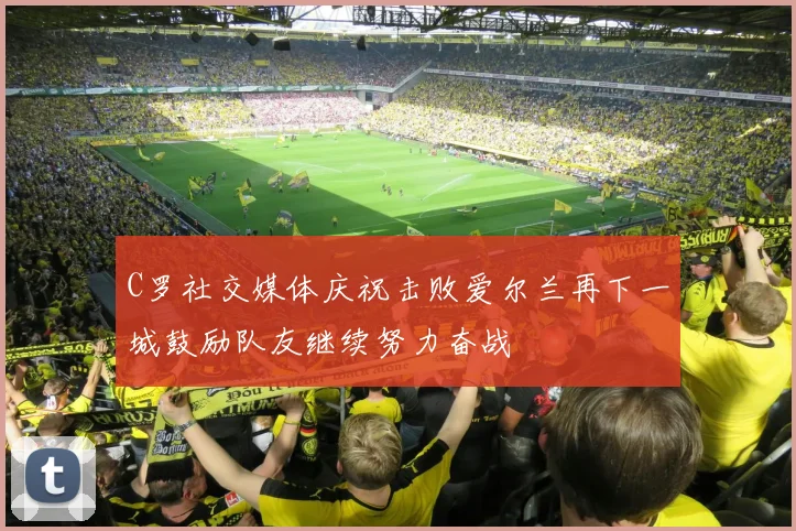 C罗社交媒体庆祝击败爱尔兰再下一城鼓励队友继续努力奋战